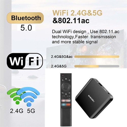 Smart H313 TV BOX Android 14 Octa Core 16GB 8K 5G WIFI6 TV98 PLUS Media Player - Picture 5 of 15
