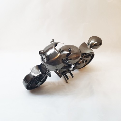 Sammlerstück Rennrad Motorrad Druckguss Modell Motorrad Skulptur Metallkunst - Bild 8 von 24
