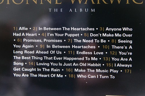DIONNE WARWICK The Album 2-CD Set | Most Famous Hits | Audio Music CD | Free S&H - Imagen 12 de 12