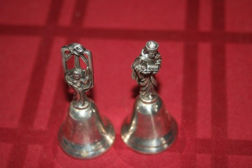 Reed & Barton versilberte Weihnachtsglocken 1983 - Bild 1 von 5