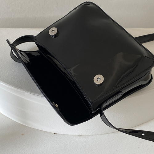 2024 Trend Square Purses Pure Color Crossbody Bags Underarm Bags Female - Picture 5 of 7