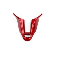 Red Interior Steering Wheel Frame Chin Cover Trim For Hyundai Kona N Elantra N