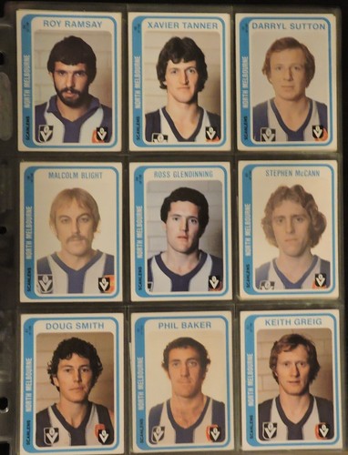 1979 Scanlens VFL 168 Card full Set includes unmarked Checklists Excellent - Picture 7 of 19