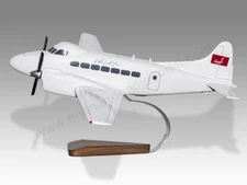 De Havilland DH.104 Dove Kuwait Airways Desk Wood Airplane New Model Large 1/48