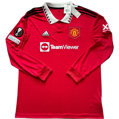 ウェア adidas Manchester United Ronaldo 7 XL 2022/23 Manchester United Home Europa League Jersey #7