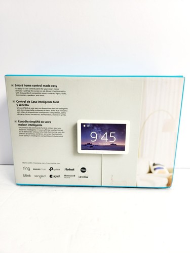 Amazon Echo Hub 8" Smart Home Bedienfeld mit Alexa - Weiß - Bild 2 von 7