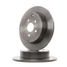 2x BREMBO 08.A335.11 Bremsscheiben Hinten für TOYOTA AVENSIS Kombi (T25)