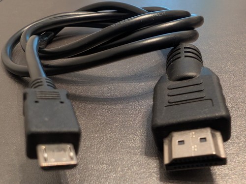 1 M Micro USB To HDMI 1080p Wire Cable TV AV Adapter Mobile Phones Tablets HDTV - Picture 1 of 7