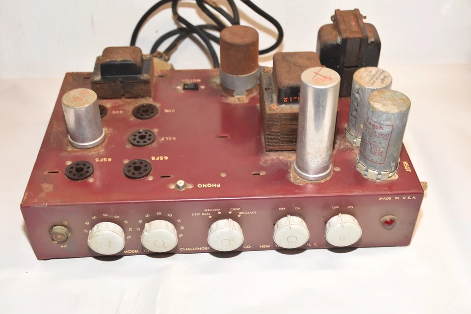 Vintage Bogen Challenger Röhrenverstärker CH612 - FOR PARTS