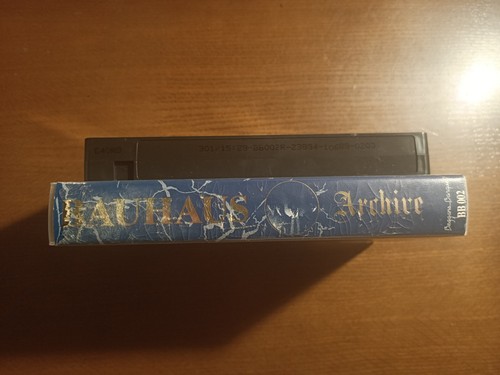 Bauhaus: Archive - 1990 UK Re-issue VHS Tape / Live / PAL - Picture 3 of 4