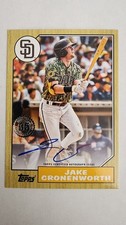 Jake Cronenworth Autograph 2022 Topps 1987 Replica