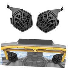 6.5" Rear Seat Speaker Enclosures Pods for Can-Am Maverick R R MAX X RS 2024