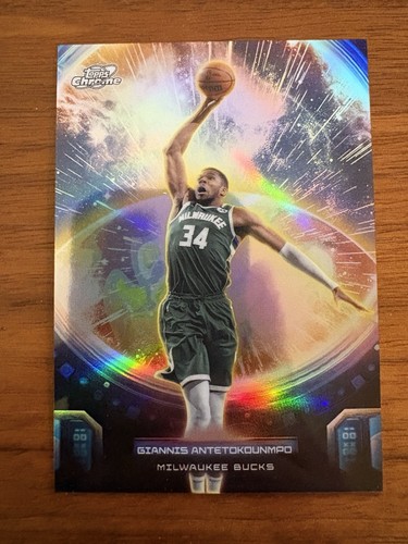 2025 Topps Cosmic Chrome Giannis Antetokounmpo Re-Entry #REE-7 Bucks SSP