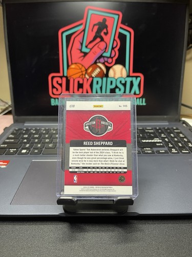 2024-25 Panini Revolution - Rookies Reed Sheppard #145 Astro (RC) - Picture 2 of 2