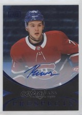 2020-21 Skybox Metal Universe Star Sapphires Jake Evans #PP-11 Rookie Auto RC
