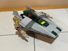 LEGO Star Wars: Rebels A-Wing 75150 (2016) w Rebel Pilot Minifig Incomplete READ