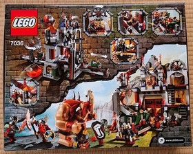 LEGO 7036 Dwarf Weapon Factory Castle Series Unopened