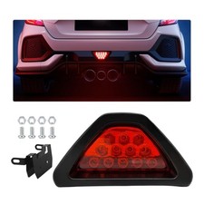 Car F1 Style Brake Light, Super Bright DRL Fog Rear Tail Third Brake Light Red