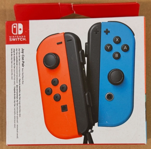 Nintendo Switch Joy-Con Wireless Controller Paar - Blau/Rot - NEU OVP