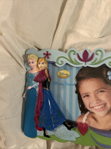 Marco Disney Frozen Anna & Elsa, para foto de 4 X 6. - Imagen 2 de 4