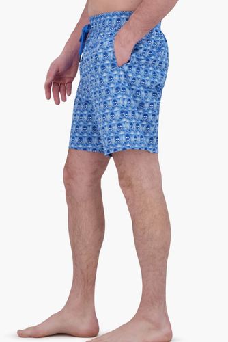 NWT Robert Graham Quickdry Boxer Skull Print Board Shorts M or XL - Picture 3 of 6