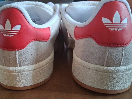 Adidas Campus 00s Low Crystal White Scarlet W - GY0037 taglia 7,5 - Foto 9 di 13