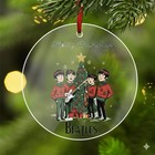 The Beatles Merry Christmas Acrylic Ornament for Holiday Decor Acrylic 3.5 inch