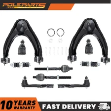 10Pcs Complete Suspension Kit & Sway Bar Tie Rod Ends For 1996-2000 Honda Civic