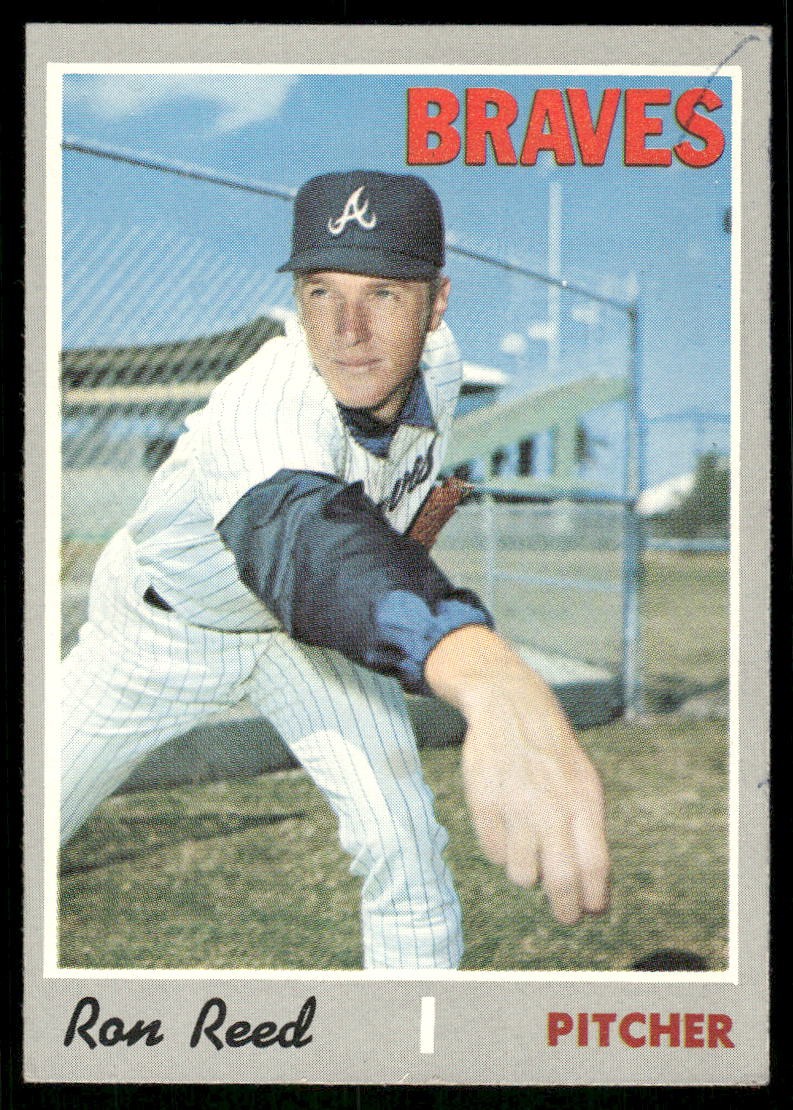 1970 Topps Ron Reed #546 Atlanta Braves