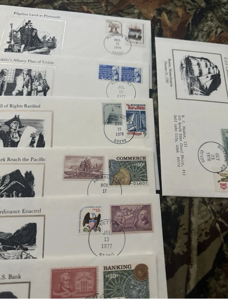 United States And Misc CountriesStamp collection-misc Coins-1 Cent-3cents & More - Image 4 of 4