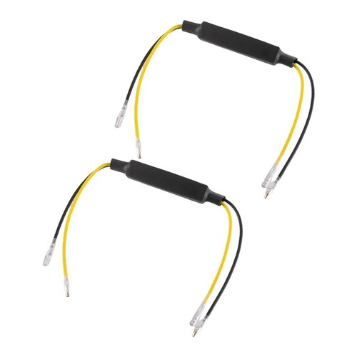 2pcs Resistor Turn Signal Decoders for Motorcycle Motorbike LED Indicators - Picture 1 of 5
