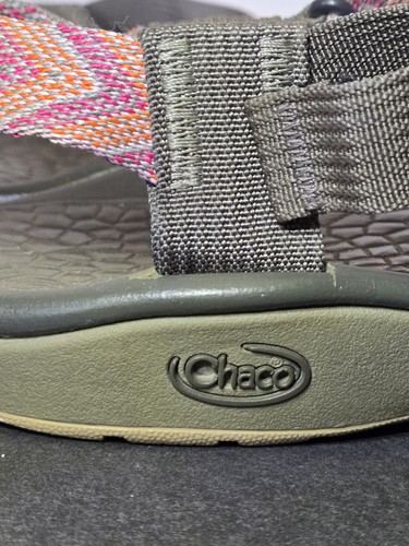Chaco Z/Volv Scaled royal orange lila Riemchensandale Damengröße 8 Reise - Bild 3 von 7