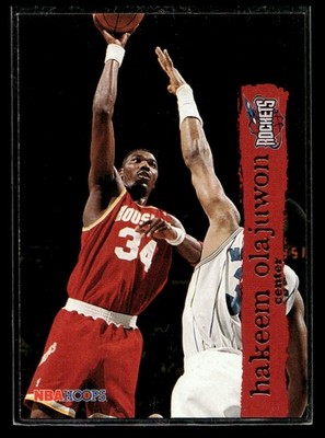 Hakeem Olajuwon 1995 Hoops #63 Houston Rockets