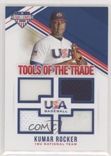 2018 USA Baseball Stars & Stripes Tools of the Trade /299 Kumar Rocker #37 0e3