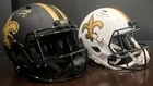 2 Saints Full Size Replica Helmets Ricky Williams Darren Sproles Signed Beckett