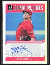 Jack Flaherty 2018 Donruss Signature Series Auto #SS-JF St. Louis Cardinals