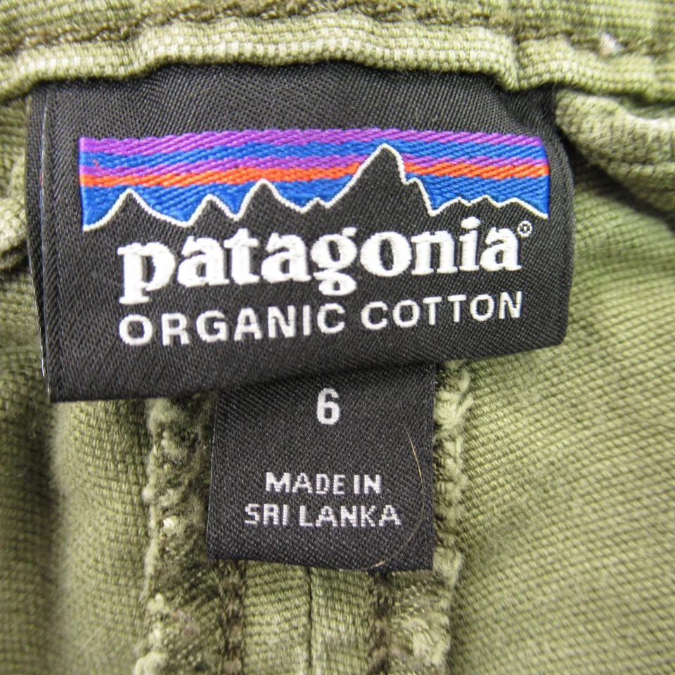 Patagonia Pants Women 6 Regular Lightweight Straight Leg Outdoors Regular Green - Image 3 of 4