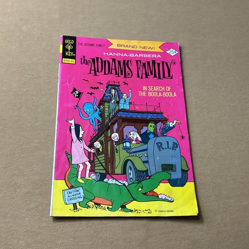 Addams Family #1 FN- 1st Wednesday Search of Boola-Boola Gold Key Comic 1974 - Picture 17 of 17
