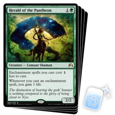HERALD OF THE PANTHEON X4 Magic Origins ORI Magic MTG MINT CARD