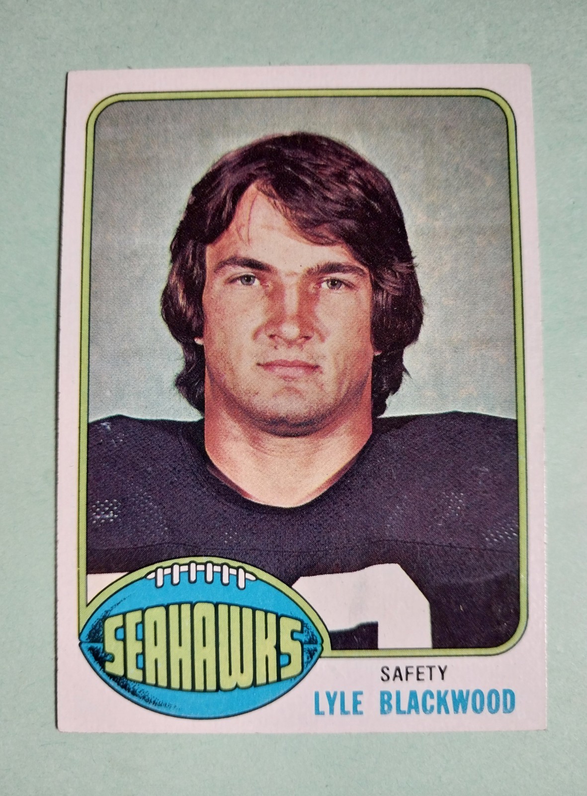 1976 Topps Lyle Blackwood Seattle Seahawks #347