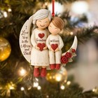 Custom Grandma Memorial Ornament – In Our Hearts Forever Remembrance Gift