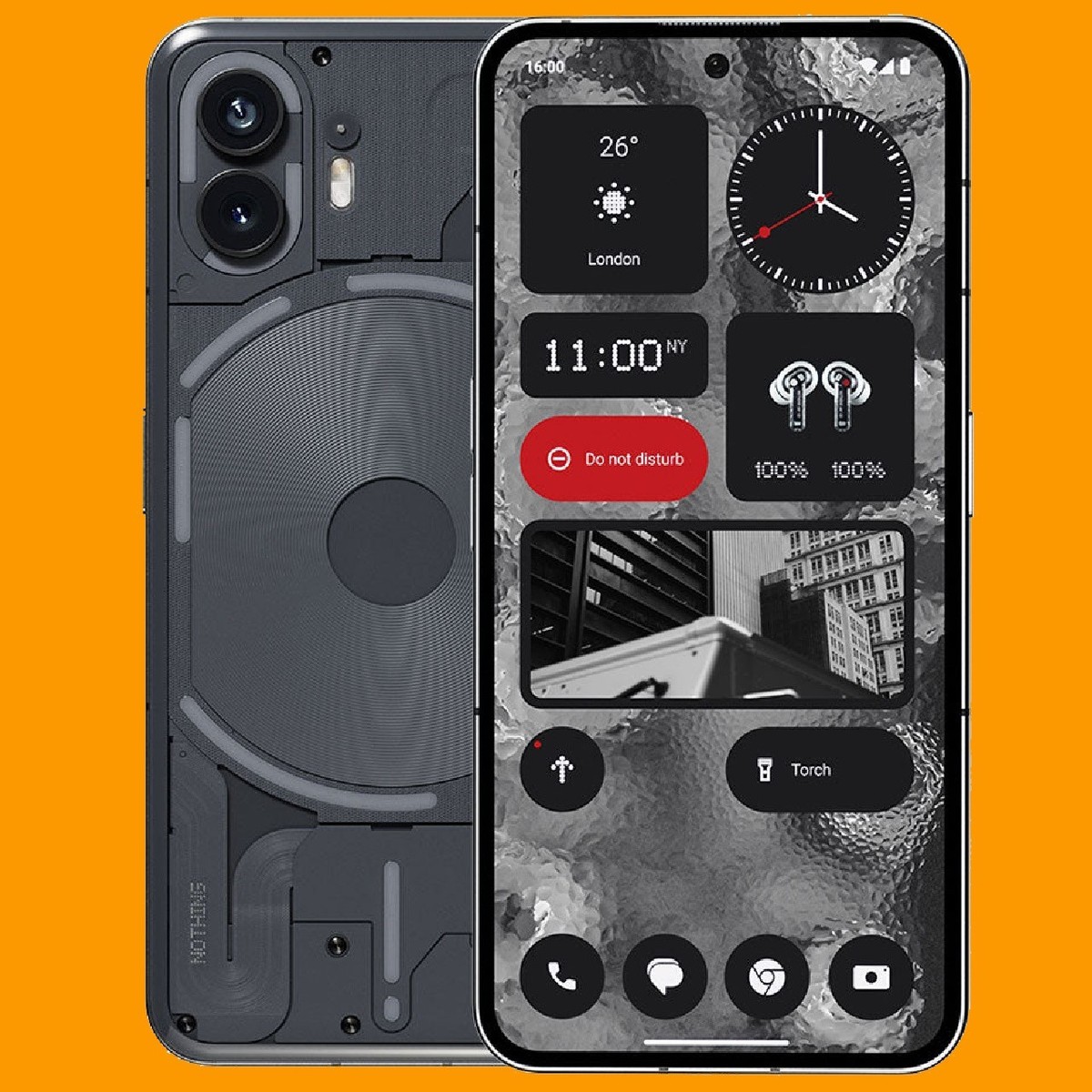 Nothing Phone (2) - 256 GB - Dark Gray (Unlocked) for sale online