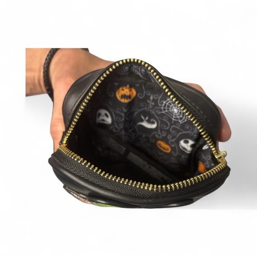 Disney Loungefly Purse Nightmare Before Christmas Crossbody Bag Scary Teddy NWT - Picture 9 of 9