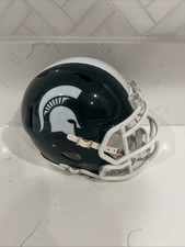 MICHIGAN STATE SPARTANS SPEED MINI NCAA FOOTBALL HELMET RIDDELL