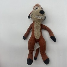 Disney The Lion King Timon Plush Stuffed Animal Toy Brown 10In..P10