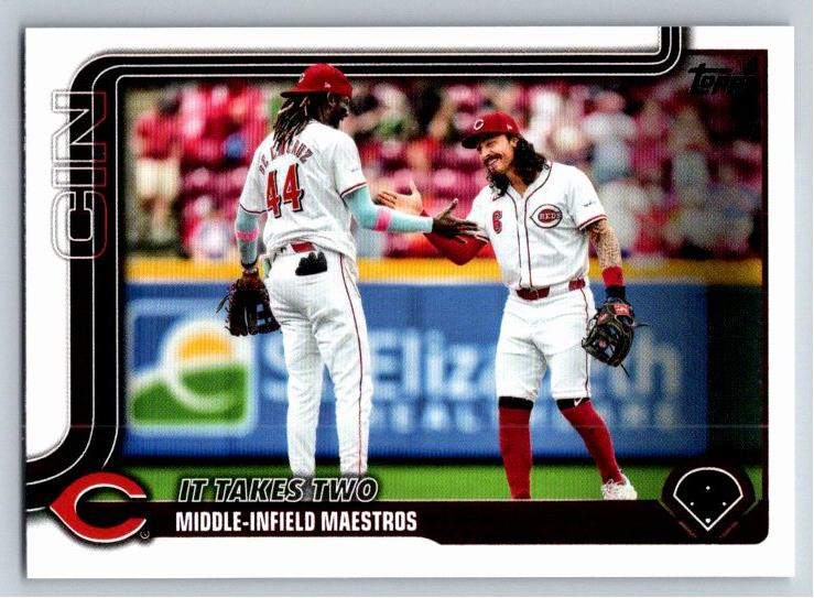 2025トップス　IT TAKES TWO 2025 Topps Series 1 It Takes Two Reds #295 | eBay