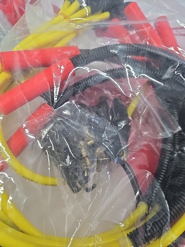CHVY HEI BBC 454 396 427 Distributor with Spark Plug Wires Kit SBC 283 305 - Picture 2 of 2