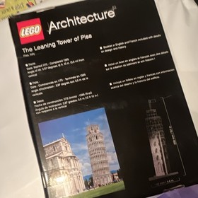 LEGO Architecture Leaning Tower of Pisa 21015 Landmark Series 345pcs 12+ Booklet