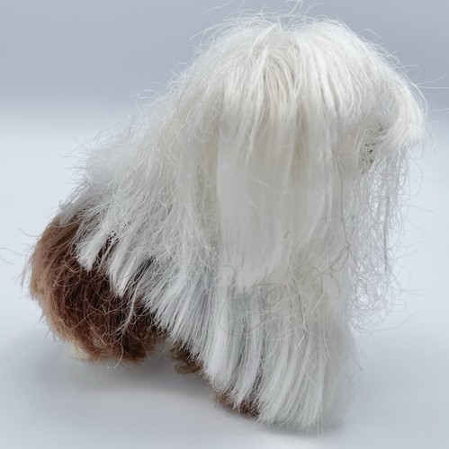 BARBIE PUPPY DOG ENGLISH SHEEPDOG WHITE BROWN CUTE PET PLAYSET ACCESSORIES - Picture 3 of 5