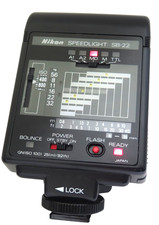 Nikon Speedlight SB-22 Shoe Mount Flash Excellent 2060802